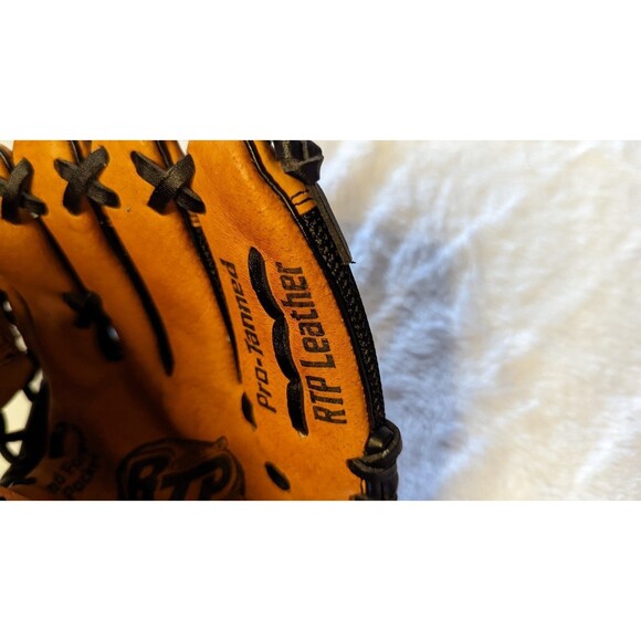 Franklin RTP Leather 4624-53 VINTAGE Child's Baseball Glove 9 1/2" - Picture 8 of 12